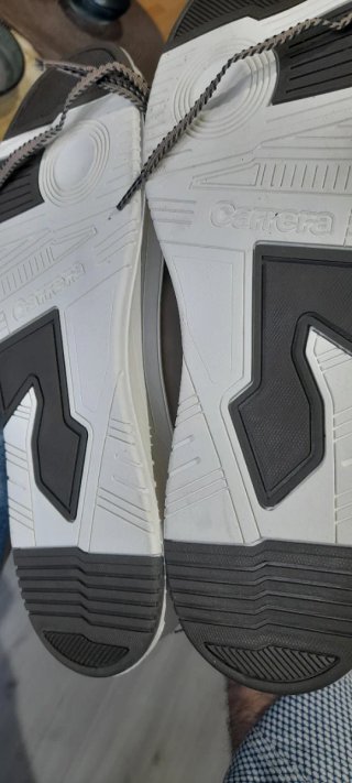 Sneakers Carrera Pelle Beige/Blu Taglia 44
