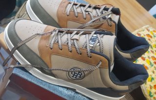 Sneakers Carrera Pelle Beige/Blu Taglia 44