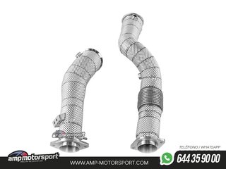 DOWNPIPE ALPHA COMPETITION PARA BMW M2 G87 / M3 G80 / M4 G82 2021- ANTITÉRMICO