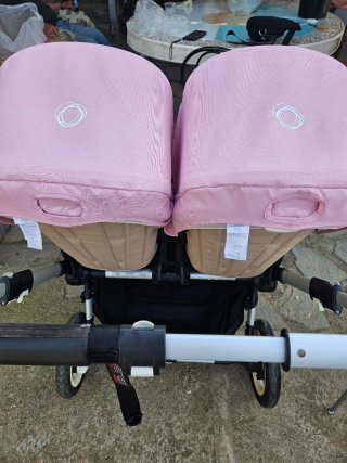 Carro Gemelar Bugaboo Donkey Rosa