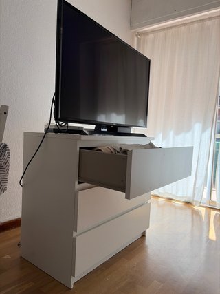 Cómoda Ikea 3 cajones blanca