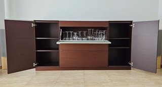 Conjunto mesa,buffet mueble TV  y 4 sillas 490€