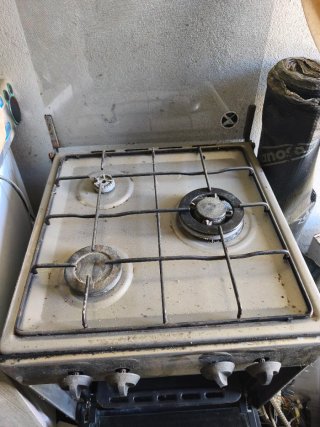 Cocina de gas butano