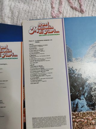Vinili Canti Montani - Folk