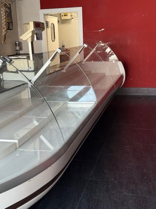 Vitrina expositora cristal y plástico