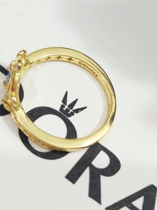 Anillo Carroza de La Cenicienta de Disney. T/58