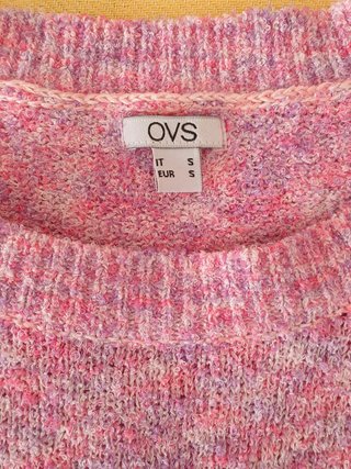 Maglioncino rosa cotone donna