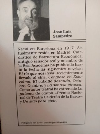 "La Vieja Sirena"Jose luis Sampedro=3€