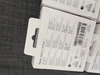 Lote 6 Xiaomi Redmi Watch 5 Active Negro X06848