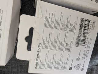 Lote 6 Xiaomi Redmi Watch 5 Active Negro X06848