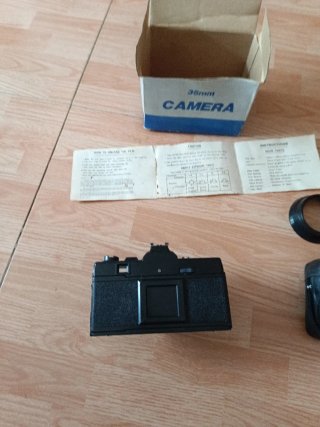 Cámara Analógica Canon 35mm Negra