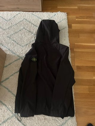 Cortavientos Stone Island Negro