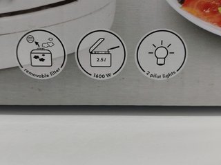 Freidora de 2,5 litros de capacidad (2a mano)