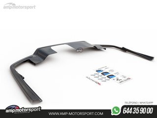 AÑADIDO DE DIFUSOR VOLVO S60 MK3 2018-- NEGRO BRILLO