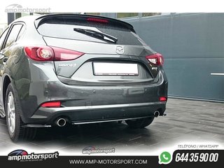 AÑADIDO DE DIFUSOR MAZDA 3 2017-- LOOK CARBONO