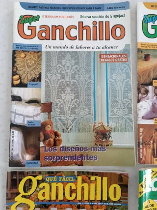 Lote 6 revistas antiguas labores