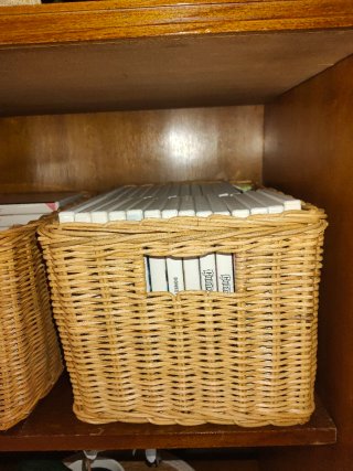 Cestos de mimbre para almacenaje Trummis IKEA