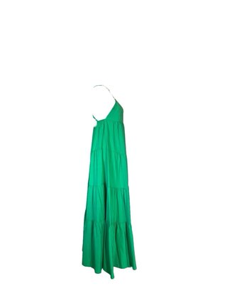 Vestito lungo verde Kostumn taglia S