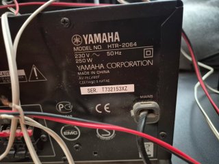 Home cinema Receptor AV Yamaha HTR-2064 Negro