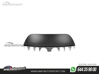 DIFUSOR TRASERO SEAT LEON 1P 2005-2012 NEGRO MATE