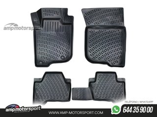 ALFOMBRILLAS DE GOMA RIZLINE PARA MITSUBISHI NEW MONTERO/PAJERO 2006--