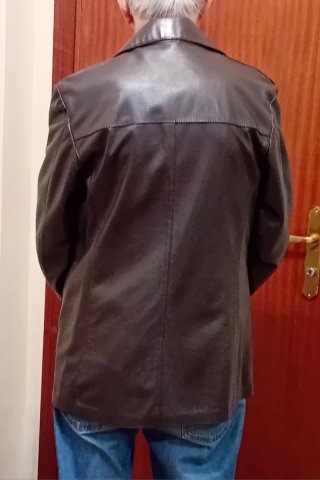 Chaqueta caballero de piel