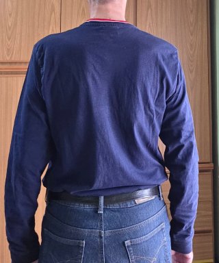 Maglia Lonsdale Uomo Blu Taglia L