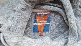 Sudadera gris cuello alto - Talla L