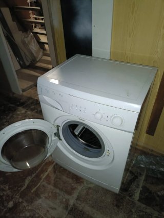 Lavadora Blanca Carga Frontal Bluesky