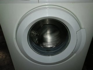 Lavadora Blanca Carga Frontal Bluesky