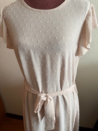 Vestido Verano Beige Talla L