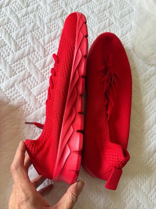 Zapatillas E-CrossStu rojas ligeras