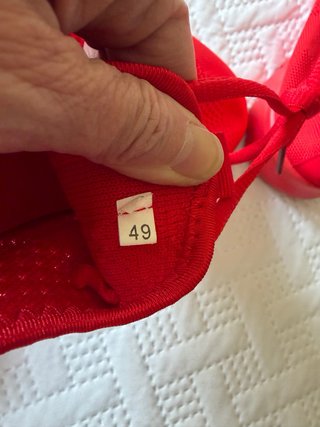 Zapatillas E-CrossStu rojas ligeras