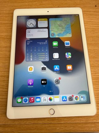 iPad Air 2 Retina Dorado Como Nueva