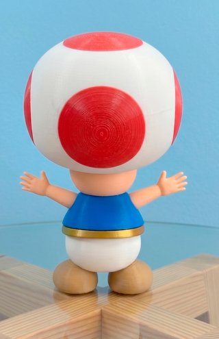 Toad de super Mario - Reino Champiñón Figura