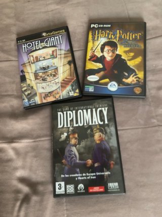 Juegos PC: Hotel Giant, Harry Potter, Diplomacy