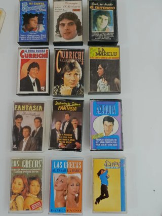 12 LAS GRECAS CURRUCHI Cintas Cassettes ELIGE