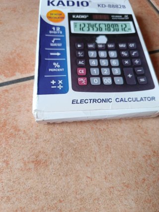 Calculadora Kadio KD-8882B 12 dígitos