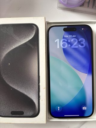 iPhone 15 Pro Nero/Grigio