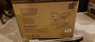 Elefante balancín mecedora