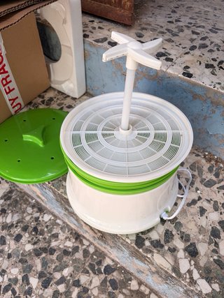Germinadora de semillas verde