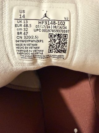 Air Jordan 1 Low SE Talla 48.5 EU / 14 US