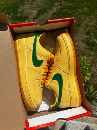 Nike Air Force 1 Low Topaz Gold Pine Green