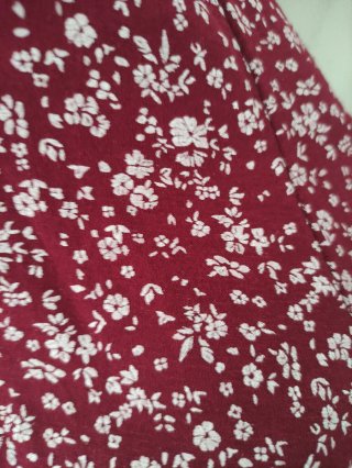 Vestido corto estampado floral