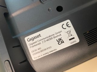 Lotto 3 telefoni Gigaset neri