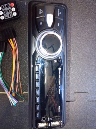 Radio Coche 1 DIN Bluetooth con Mando