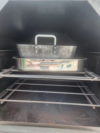 Horno de hierro para usar con leña