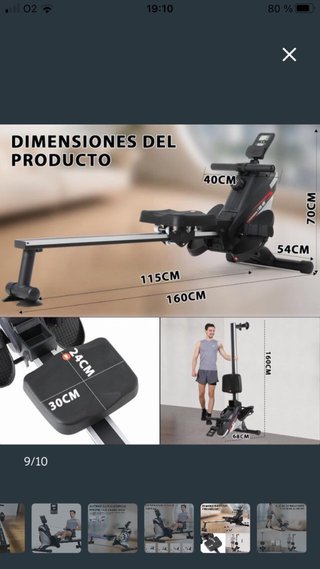 Máquina de Remo ISE Fitness