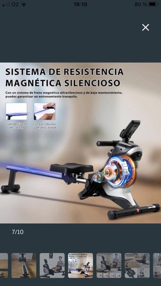 Máquina de Remo ISE Fitness