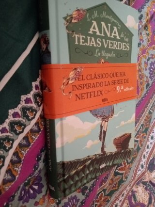 "La llegada'Ana de las tejas verdes=4.50+regalo